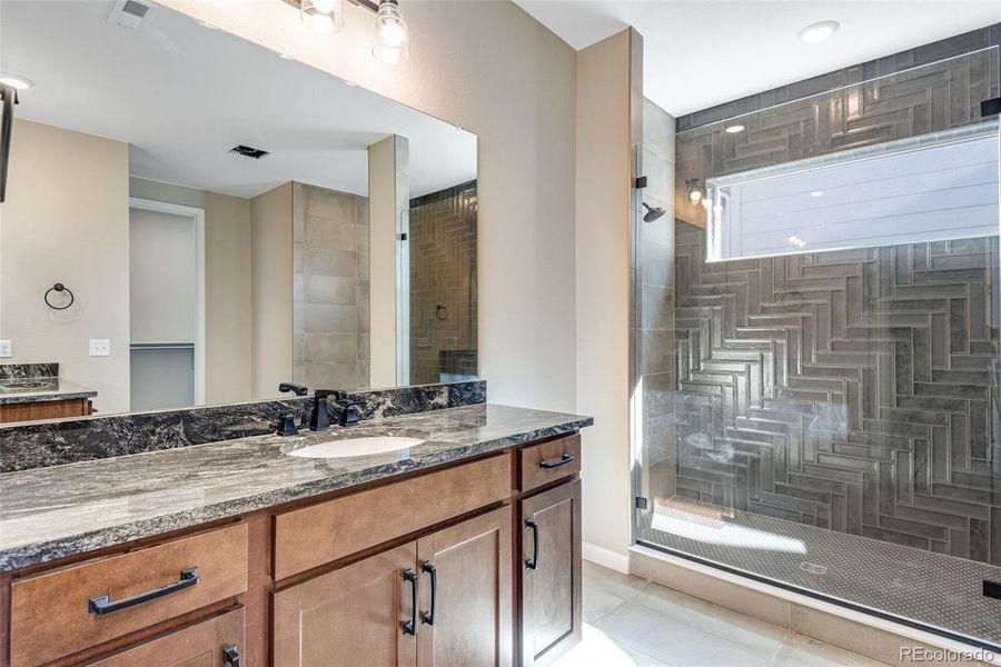 Furnished interior view inside a new home in Ensemble at The Aurora Highlands, Aurora (Image 7). Furnished interior view inside a new home in Ensemble at The Aurora Highlands, Aurora (Image 7).