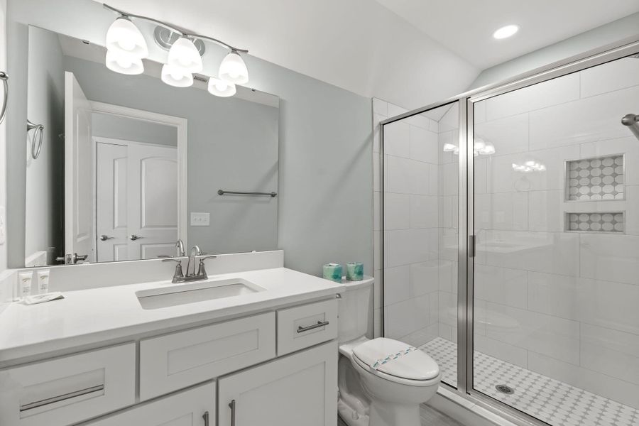 Furnished interior view inside a new home in , Surfside Beach (Image 46).