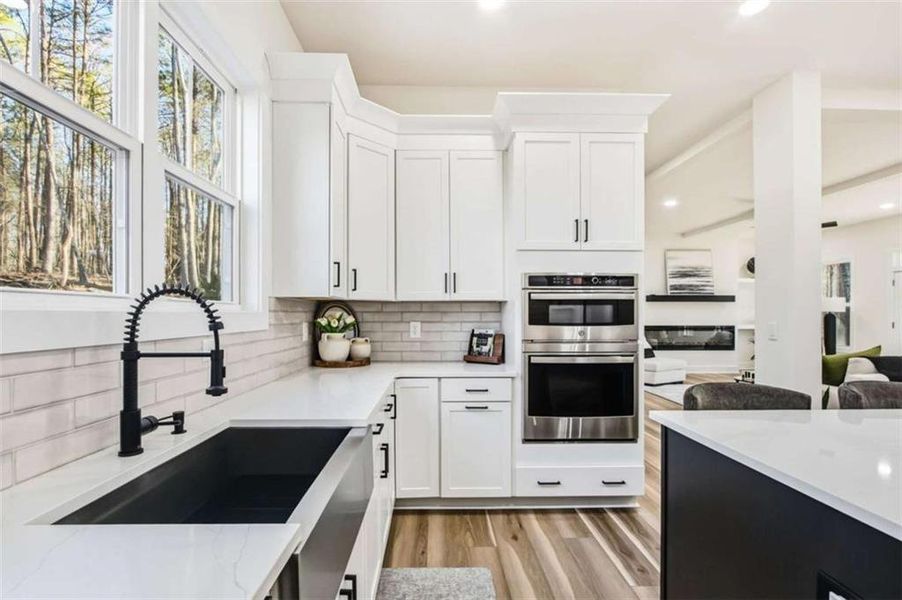 Furnished interior view inside a new home in , Winston (Image 7).