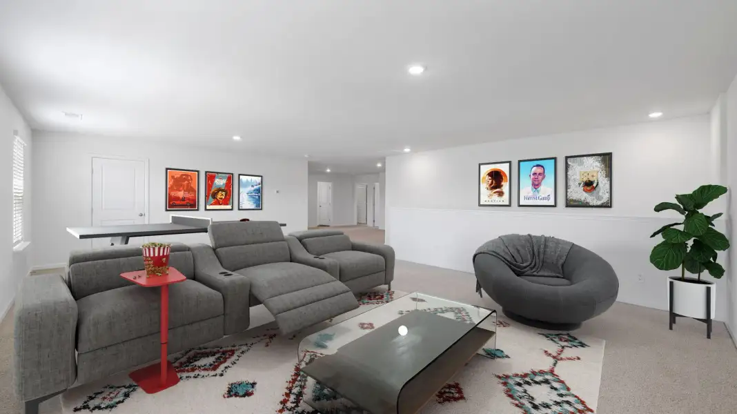 Furnished interior view inside a new home in Catlett Cove, Knoxville (Image 14). Furnished interior view inside a new home in Catlett Cove, Knoxville (Image 14).