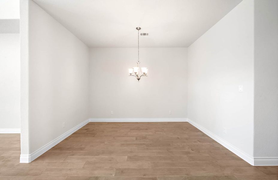 Representative unfurnished interior of a home built from the 3300 by Ravenna Homes in Bridgeland 50′, Cypress (Image 23).