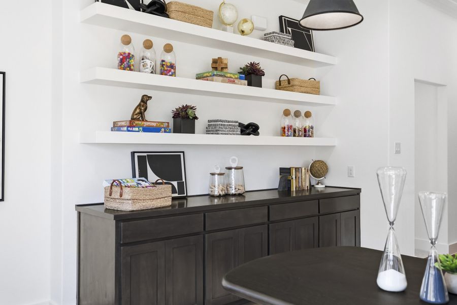 Furnished interior view inside a new home in Providence Cove, McKinney (Image 43).