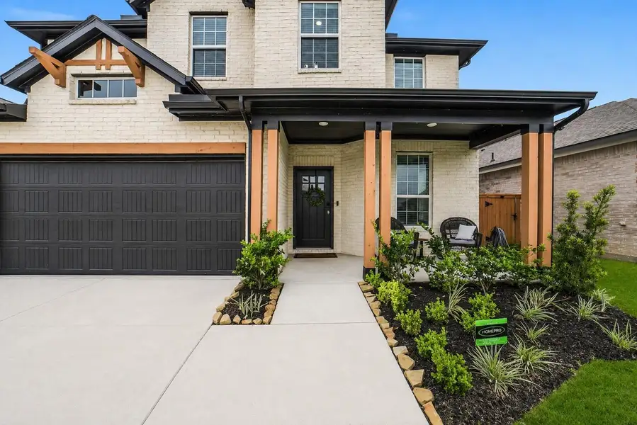 A beautiful modern farmhouse style exterior