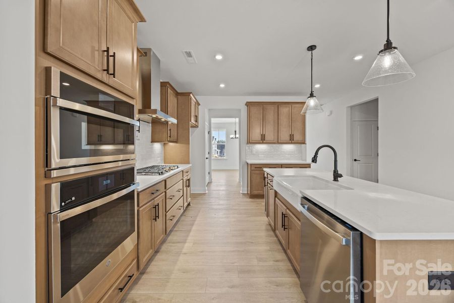 Furnished interior view inside a new home in Farms at Bellingham, Mooresville (Image 6).