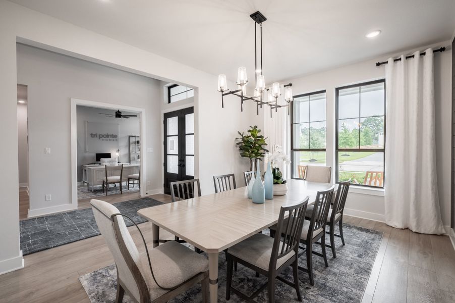 Image 23 representing the Meritage by Tri Pointe Homes in Legacy Grove, Montgomery, TX.