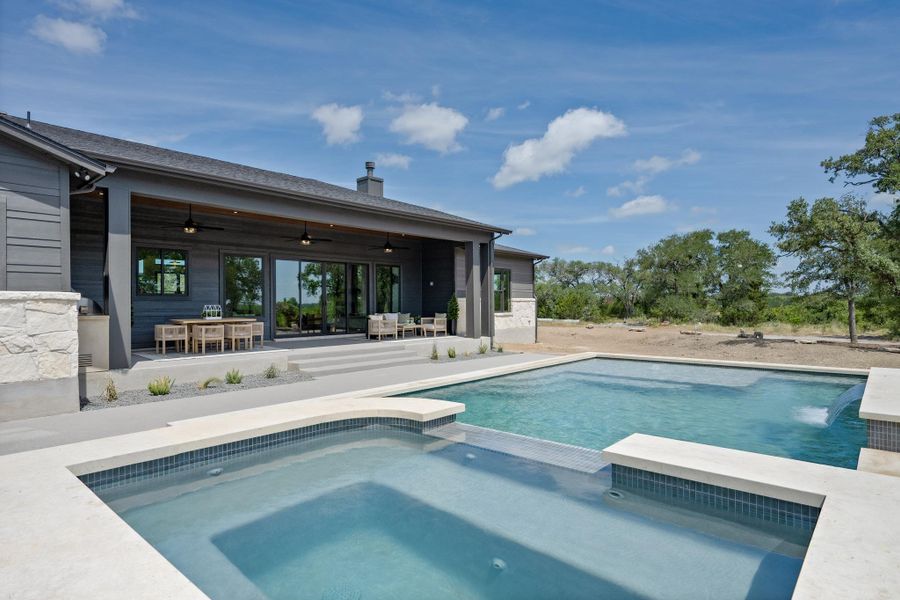 Exterior details and patio area of a home in , Liberty Hill (Image 26).