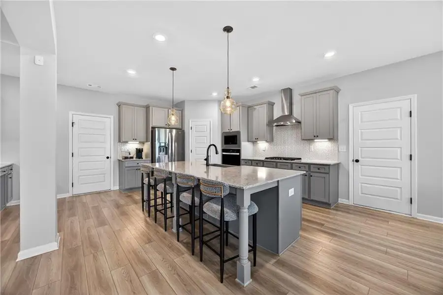 Furnished interior view inside a new home in , Stockbridge (Image 7).