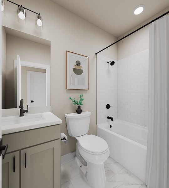 Representative furnished interior of a home built from the Frost by Tri Pointe Homes in Paley Park at Easton Park, Austin (Image 14). Representative furnished interior of a home built from the Frost by Tri Pointe Homes in Paley Park at Easton Park, Austin (Image 14).