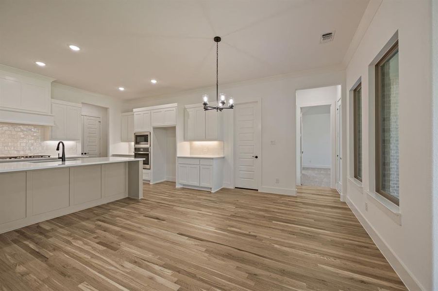 Spacious, unfurnished interior of a new home in LeTara, Haslet (Image 29).