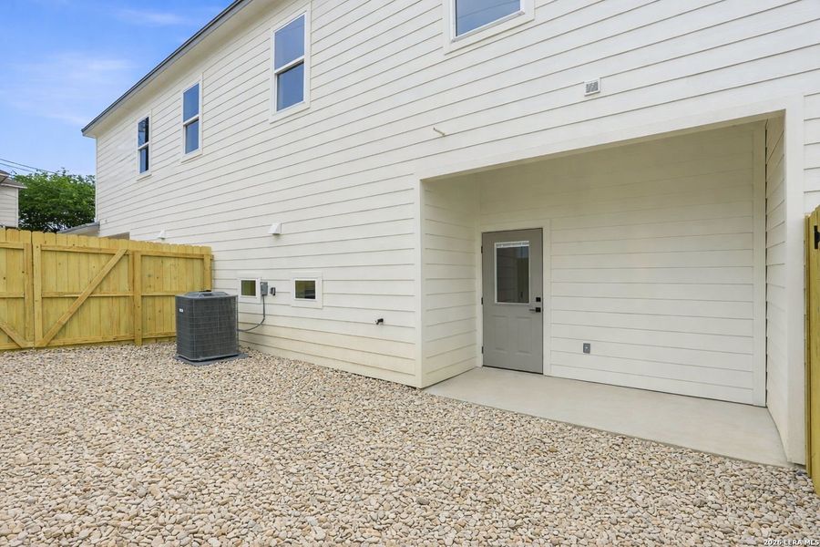 Exterior details and patio area of a home in , Boerne (Image 14).