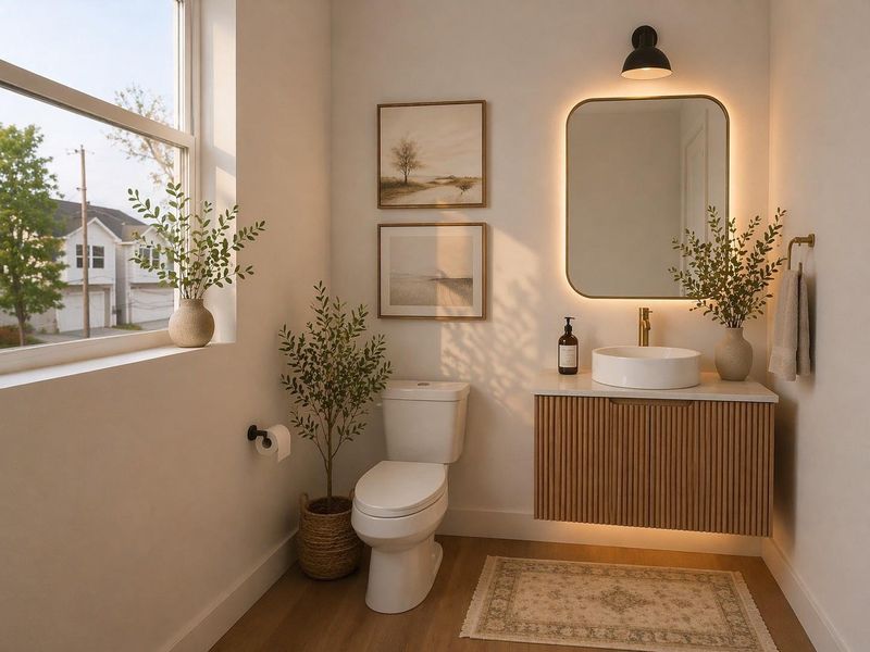 half bath second floor -Virtuall Staging