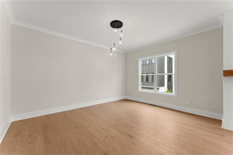 Spacious, unfurnished interior of a new home in West Town, Atlanta (Image 27). Spacious, unfurnished interior of a new home in West Town, Atlanta (Image 27).