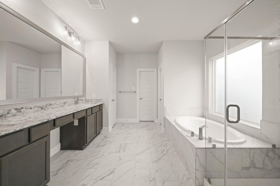 Furnished interior view inside a new home in Morton Creek Ranch, Katy (Image 6). Furnished interior view inside a new home in Morton Creek Ranch, Katy (Image 6).