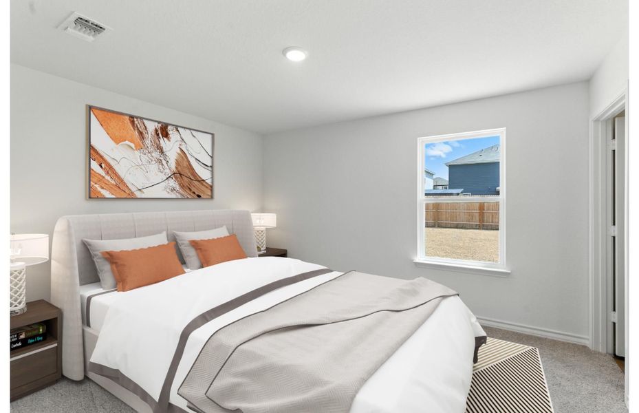 Representative furnished interior of a home built from the Caddo by Centex in Vista Real, Converse (Image 6).