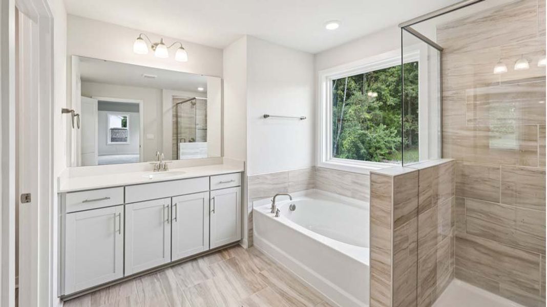 Furnished interior view inside a new home in Brantley, Mooresville (Image 8). Furnished interior view inside a new home in Brantley, Mooresville (Image 8).