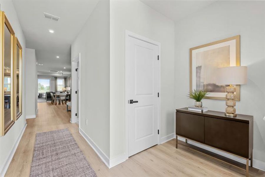 Furnished interior view inside a new home in Sea Trail, Sunset Beach (Image 5).
