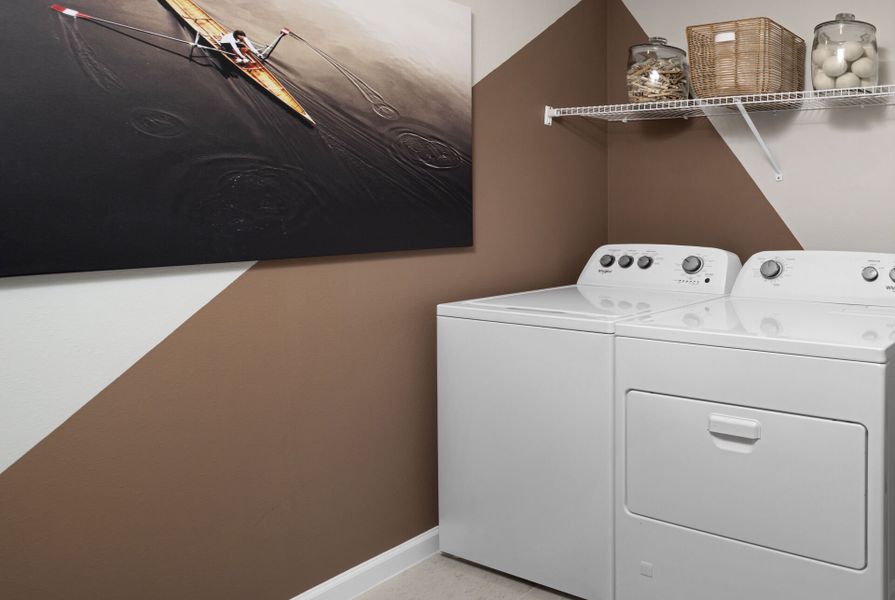 Representative interior finishes for a home built from the Woodruff by Mattamy Homes in Crosswind Ranch, Parrish (Image 18).