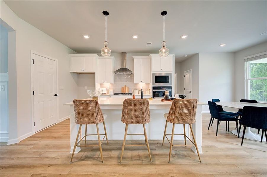 Furnished interior view inside a new home in Northcroft, Loganville (Image 31).