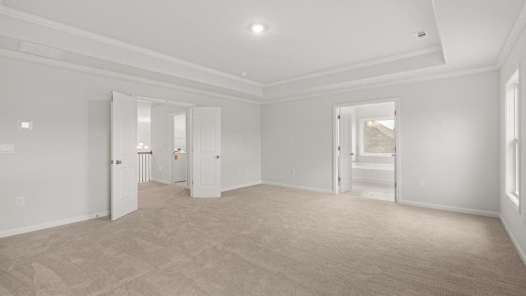 Spacious, unfurnished interior of a new home in Butner Estates, South Fulton (Image 29).