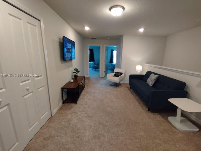 Furnished interior view inside a new home in , Clermont (Image 8). Furnished interior view inside a new home in , Clermont (Image 8).