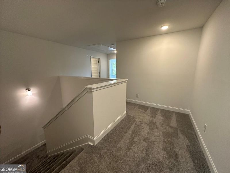 Spacious, unfurnished interior of a new home in Mulberry Summit, Flowery Branch (Image 10). Spacious, unfurnished interior of a new home in Mulberry Summit, Flowery Branch (Image 10).