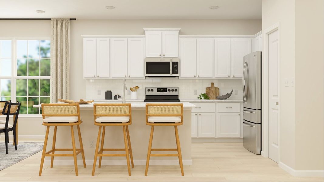 Representative furnished interior of a home built from the Beech by Lennar in Elizabeth: Arbor, Fort Mill (Image 11).