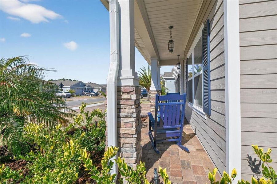 Exterior details and patio area of a home in Trailmark, St. Augustine (Image 25).