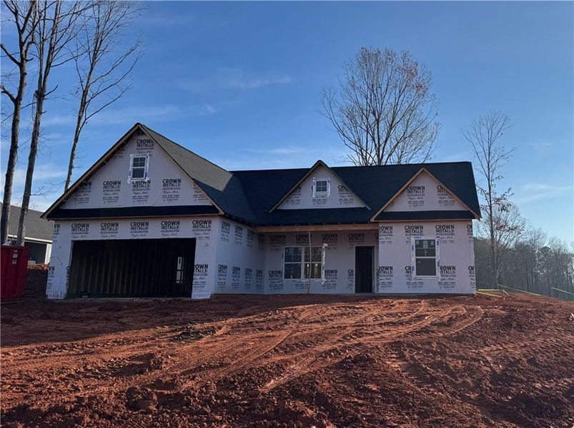 In-progress construction of a new home in Benson Estates, Dallas, GA (Image 15).