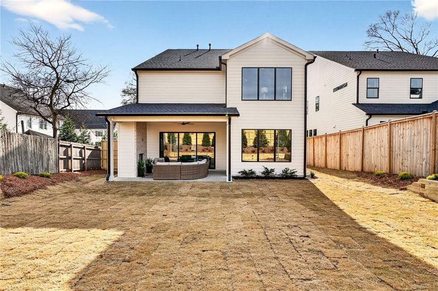 Exterior details and patio area of a home in , Brookhaven (Image 32).