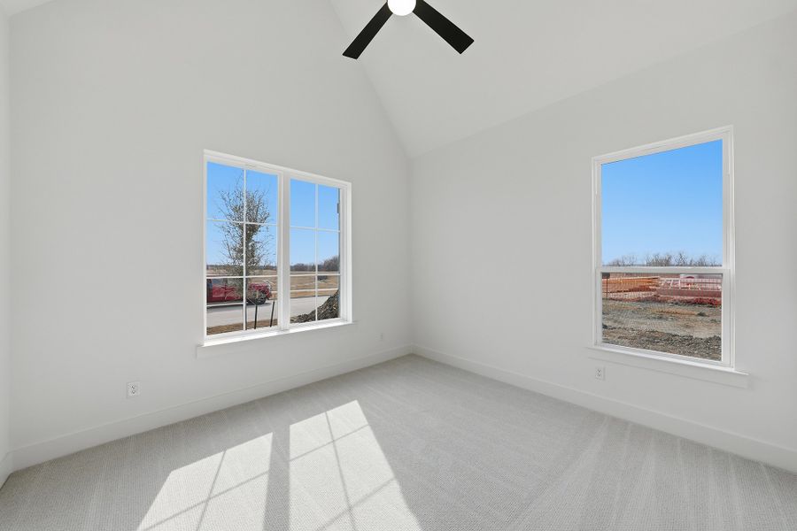 Spacious, unfurnished interior of a new home in Hillside Village, Celina (Image 18). Spacious, unfurnished interior of a new home in Hillside Village, Celina (Image 18).