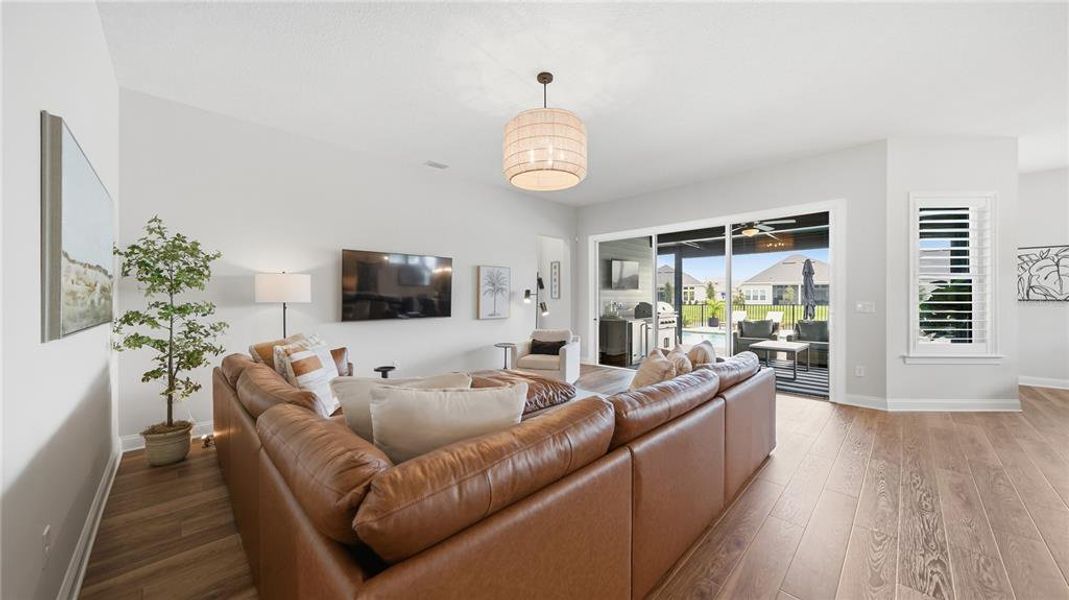 Furnished interior view inside a new home in , St. Augustine (Image 15).