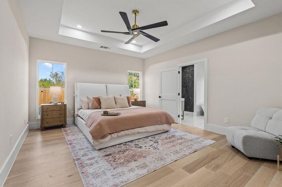 Furnished interior view inside a new home in , Denison (Image 7). Furnished interior view inside a new home in , Denison (Image 7).