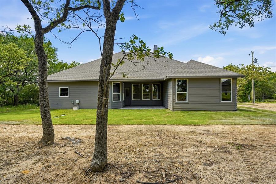 Exterior details and patio area of a home in , Cleburne (Image 2). Exterior details and patio area of a home in , Cleburne (Image 2).