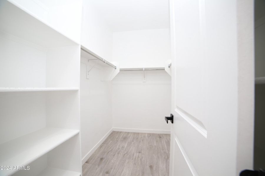 Primary Walk In Closet