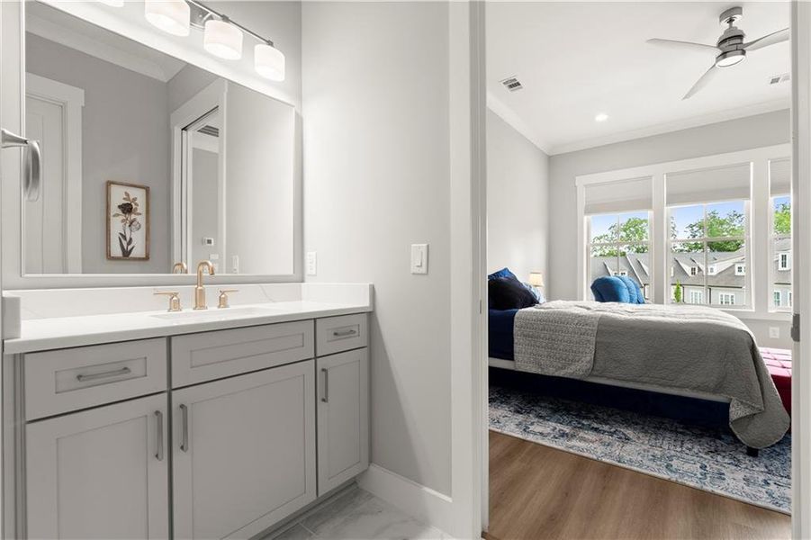 Furnished interior view inside a new home in , Acworth (Image 17). Furnished interior view inside a new home in , Acworth (Image 17).