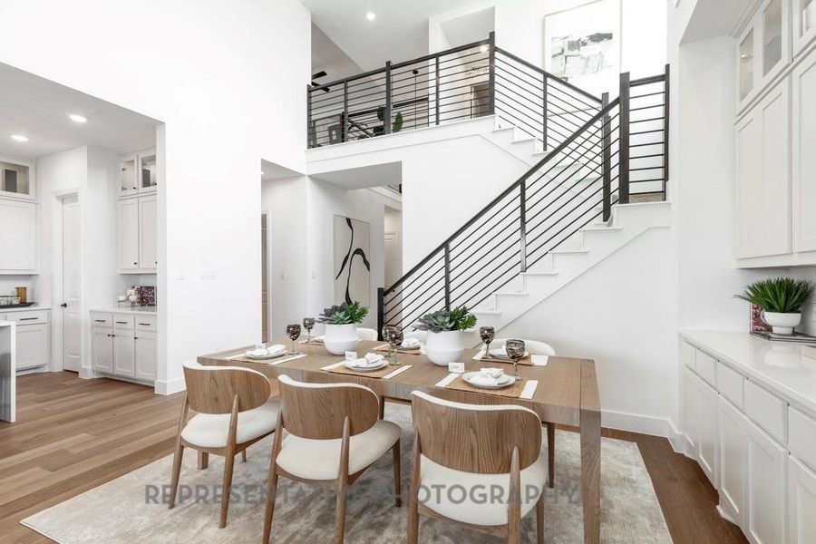 Furnished interior view inside a new home in Kresston, Montgomery (Image 29).