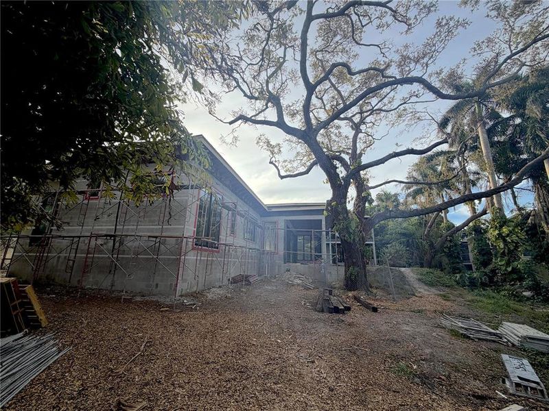 In-progress construction of a new home in , Sarasota, FL (Image 20).