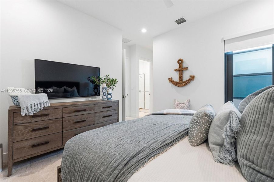 Furnished interior view inside a new home in , Boca Raton (Image 29).