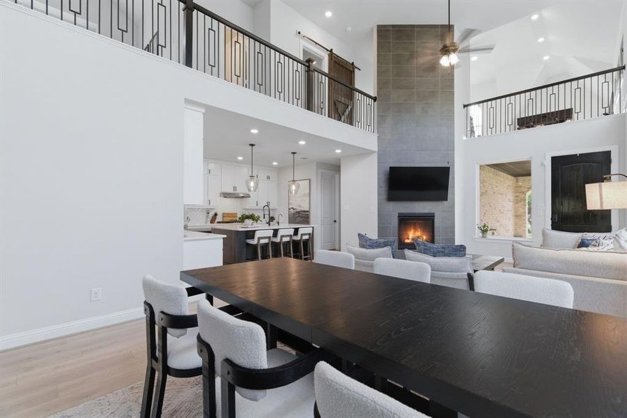 Furnished interior view inside a new home in , Corinth (Image 28).