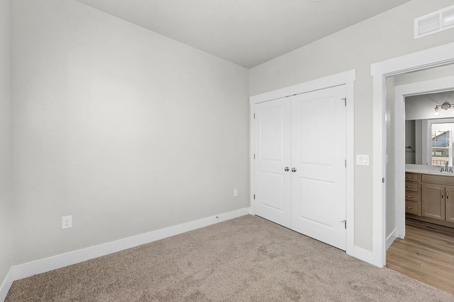 Representative unfurnished interior of a home built from the The Purdue by Landmark Homes in The Lakes at Centerra, Loveland (Image 16). Representative unfurnished interior of a home built from the The Purdue by Landmark Homes in The Lakes at Centerra, Loveland (Image 16).