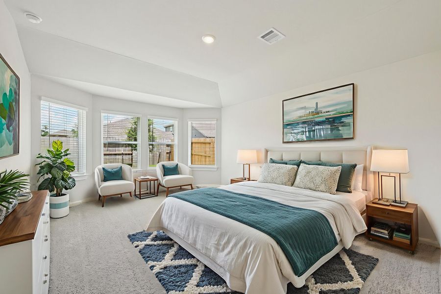 Furnished interior view inside a new home in Kingdom Heights, Rosenberg (Image 6).