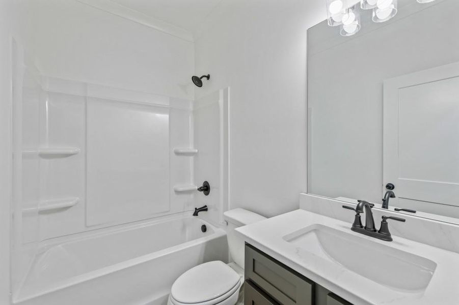 Furnished interior view inside a new home in Magnolia Ridge, Monroe (Image 6).