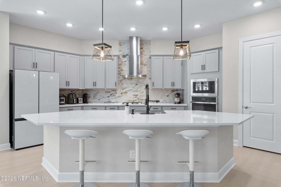 Furnished interior view inside a new home in , Jacksonville (Image 10).