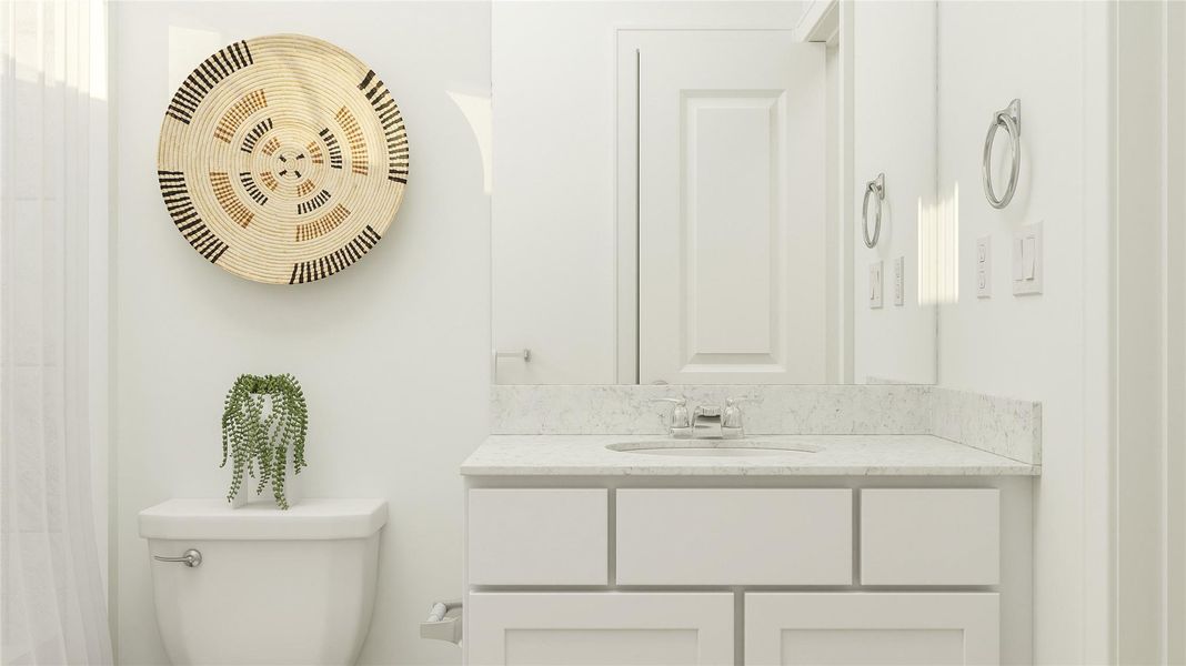 Close-up of interior finishes inside a home in Lively Ranch: Brookstone Collection, Georgetown (Image 19).