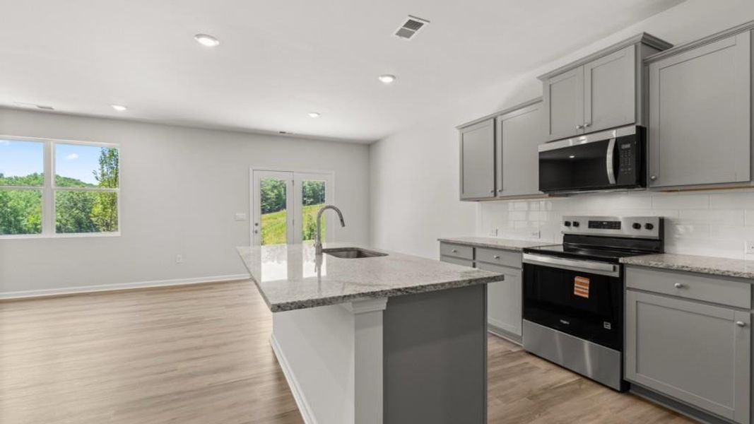 Furnished interior view inside a new home in Village at Pine Valley, Gainesville (Image 11).