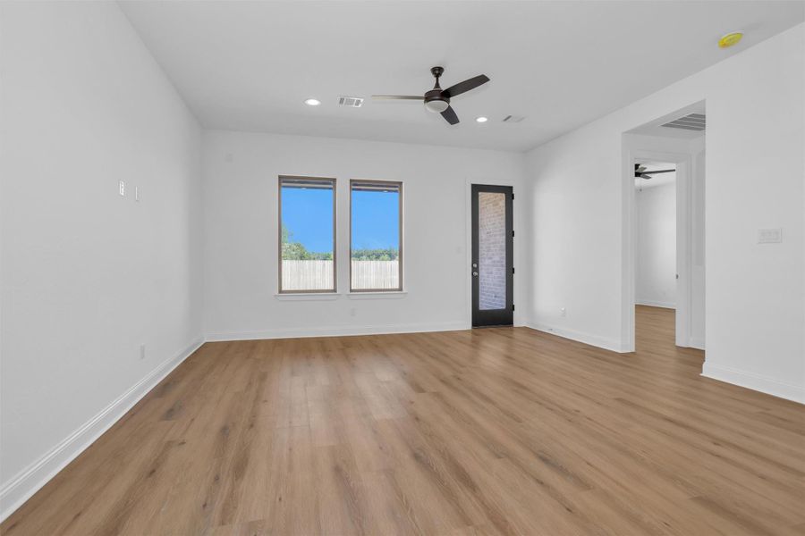 Spacious, unfurnished interior of a new home in , Cleveland (Image 22).