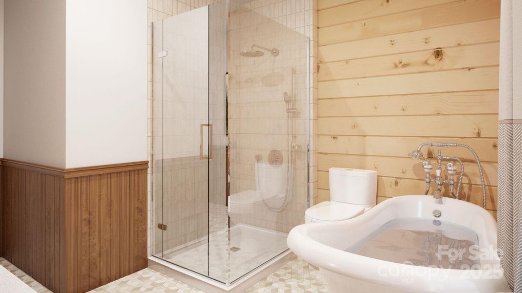 Furnished interior view inside a new home in , Connelly Springs (Image 8).