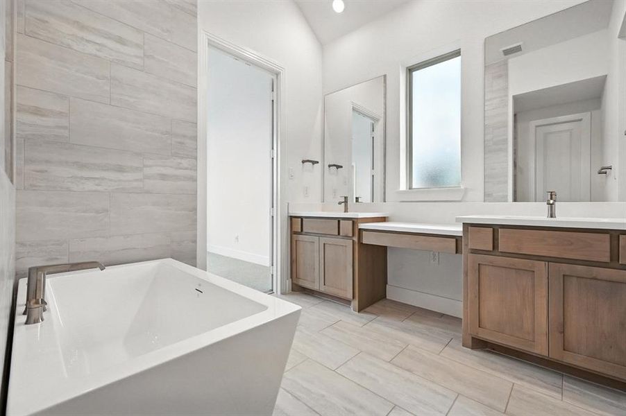 Furnished interior view inside a new home in Wildflower Ranch: Artisan Series - 60ft. lots, Dish (Image 8).