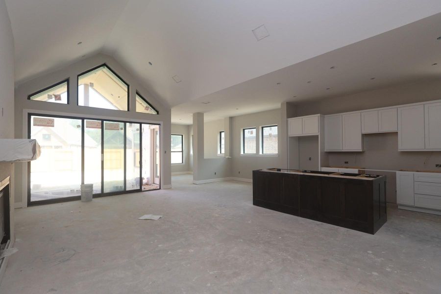 In-progress construction of a new home in The Highlands Encore - Tranquil Collection, Porter, TX (Image 8).