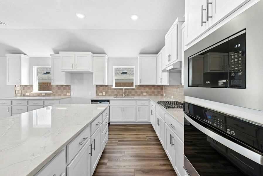 Furnished interior view inside a new home in The Colony, Bastrop (Image 12).
